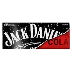 Picture of Jack Daniels n Cola 10pk Cans 375ml